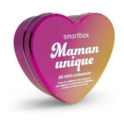 Coffret cadeau Smartbox Maman Unique - Publicité Coffret cadeau Smartbox Maman Unique - Publicité