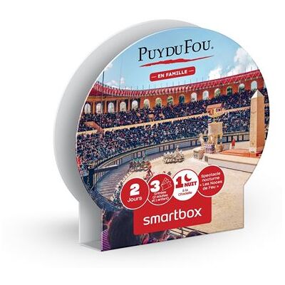 Coffret cadeau Smartbox Puy du Fou Séjour en Famille à la Citadelle - Publicité Coffret cadeau Smartbox Puy du Fou Séjour en Famille à la Citadelle - Publicité