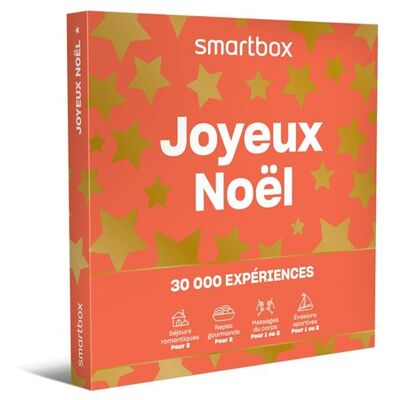 Coffret cadeau SmartBox Joyeux Noël - Publicité Coffret cadeau SmartBox Joyeux Noël - Publicité