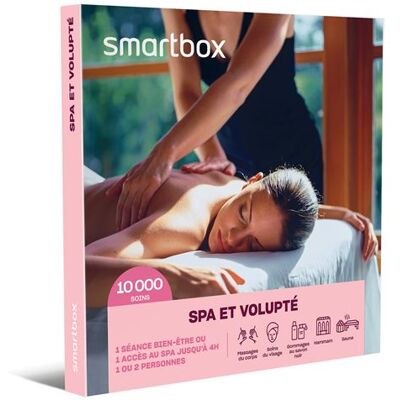Coffret cadeau SmartBox Spa et volupté - Publicité Coffret cadeau SmartBox Spa et volupté - Publicité