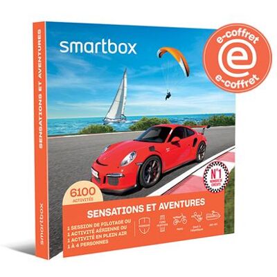 Non communiqué E-COFFRET SmartBox Sensations et aventures - Publicité Non communiqué E-COFFRET SmartBox Sensations et aventures - Publicité