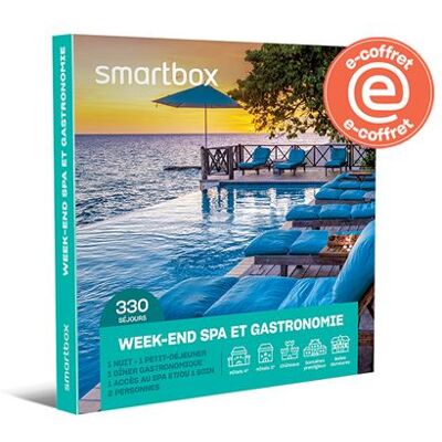 Non communiqué E-COFFRET SmartBox Week-end spa et gastronomie - Publicité Non communiqué E-COFFRET SmartBox Week-end spa et gastronomie - Publicité