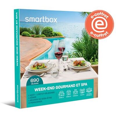 Non communiqué E-COFFRET SmartBox Week-end gourmand et spa - Publicité Non communiqué E-COFFRET SmartBox Week-end gourmand et spa - Publicité