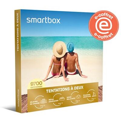 Non communiqué E-COFFRET SmartBox Tentations à deux - Publicité Non communiqué E-COFFRET SmartBox Tentations à deux - Publicité
