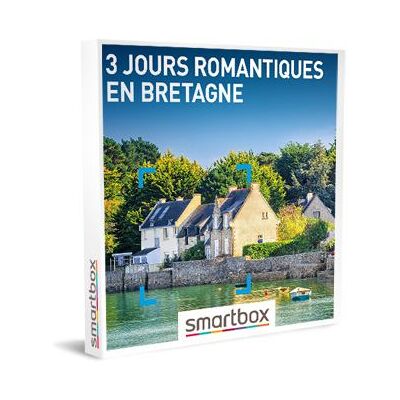 Coffret cadeau Smartbox 3 jours romantiques en Bretagne - Publicité Coffret cadeau Smartbox 3 jours romantiques en Bretagne - Publicité