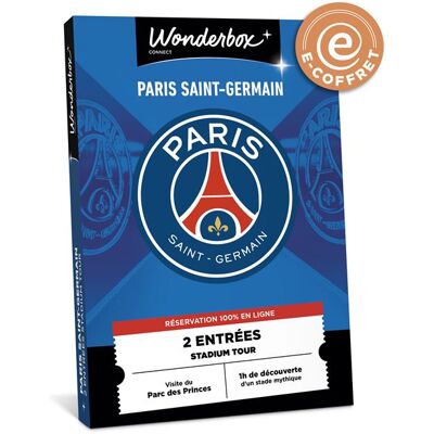 Non communiqué E-coffret Wonderbox Visite en Duo PSG Stadium Tour - Publicité Non communiqué E-coffret Wonderbox Visite en Duo PSG Stadium Tour - Publicité