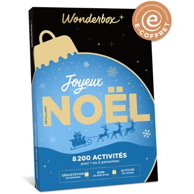 Non communiqué E-coffret Wonderbox Joyeux Noël Pétillant - Publicité Non communiqué E-coffret Wonderbox Joyeux Noël Pétillant - Publicité