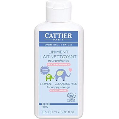 Lait Nettoyant Bio pour le Change - 200ml - Publicité Lait Nettoyant Bio pour le Change - 200ml - Publicité