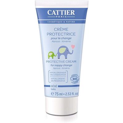 Crème Protectrice Bébé CATTIER 75 ml - Soins Doux pour Peau Sensible - Publicité Crème Protectrice Bébé CATTIER 75 ml - Soins Doux pour Peau Sensible - Publicité