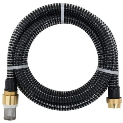 Non communiqué vidaXL Tuyau d'aspiration avec raccords en laiton noir 1,1" 25 m PVC 151068 Noir - Publicité Non communiqué vidaXL Tuyau d'aspiration avec raccords en laiton noir 1,1" 25 m PVC 151068 Noir - Publicité