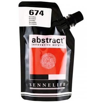 Non communiqué Sennelier Abstract - Peinture - peinture acrylique - vermillon - transparent - satin - fine - 500 ml - Publicité Non communiqué Sennelier Abstract - Peinture - peinture acrylique - vermillon - transparent - satin - fine - 500 ml - Publicité