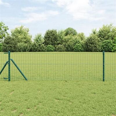 Non communiqué vidaXL Euro Fence Green 0,4x50 m Steel 42004418 Vert - Publicité Non communiqué vidaXL Euro Fence Green 0,4x50 m Steel 42004418 Vert - Publicité