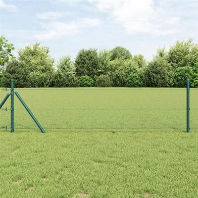Vidaxl Clôture Hexagonale Verte 0.5x100 m Acier - Barrière Jardin - Publicité Vidaxl Clôture Hexagonale Verte 0.5x100 m Acier - Barrière Jardin - Publicité