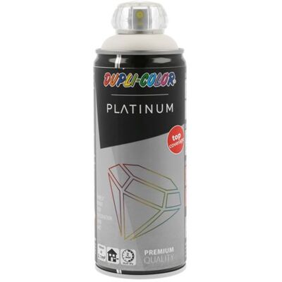 DUPLI-COLOR Platinum reinweiß peinture en aérosol - Aerosol spray paint - Publicité DUPLI-COLOR Platinum reinweiß peinture en aérosol - Aerosol spray paint - Publicité