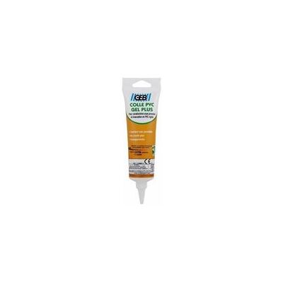 Colle gel plus PVC Geb - Tube 125 ml - Publicité Colle gel plus PVC Geb - Tube 125 ml - Publicité
