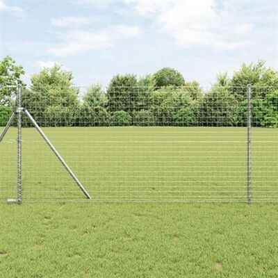 Poteaux de Clôture en Acier Galvanisé vidaXL - 26 pcs, Ø32mm, 190cm - Publicité Poteaux de Clôture en Acier Galvanisé vidaXL - 26 pcs, Ø32mm, 190cm - Publicité
