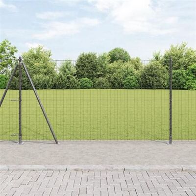 Poteaux de clôture Vidaxl 52 pcs Ø32mm 68,5cm Acier galvanisé - Publicité Poteaux de clôture Vidaxl 52 pcs Ø32mm 68,5cm Acier galvanisé - Publicité