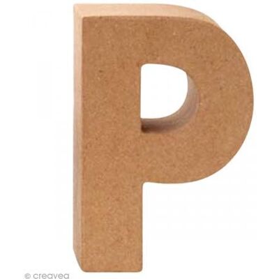 Glorex - P - 17.5 x 13 x 5.5 cm - Decor letter - Publicité Glorex - P - 17.5 x 13 x 5.5 cm - Decor letter - Publicité