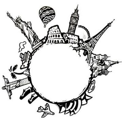 Non communiqué Atmosphera Créateur d'intérieur - Sticker Plat Déco "Monde" 60cm Noir & Blanc - Publicité Non communiqué Atmosphera Créateur d'intérieur - Sticker Plat Déco "Monde" 60cm Noir & Blanc - Publicité