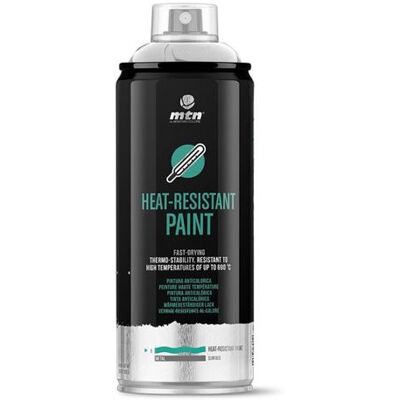 Montana - Pro Alta Temperatura - Argent - Spray peinture - Publicité Montana - Pro Alta Temperatura - Argent - Spray peinture - Publicité