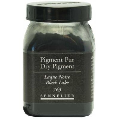 Pigment noir laque Sennelier - 80 g pour peinture - Artistes - Publicité Pigment noir laque Sennelier - 80 g pour peinture - Artistes - Publicité