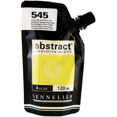 Non communiqué Sennelier Abstract - Peinture - peinture acrylique - teinte jaune citron de cadmium - satin - fine - 120 ml - Publicité Non communiqué Sennelier Abstract - Peinture - peinture acrylique - teinte jaune citron de cadmium - satin - fine - 120 ml - Publicité