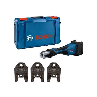Non communiqué Sertisseuse sans fil GPT 18V-32 Professional + 3 Mâchoires type TH16/20/26 + XL-BOXX - BOSCH - 06019M2104 - Publicité Non communiqué Sertisseuse sans fil GPT 18V-32 Professional + 3 Mâchoires type TH16/20/26 + XL-BOXX - BOSCH - 06019M2104 - Publicité