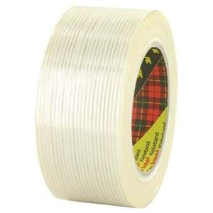 Ruban adhésif armé 3M - Transparent - 50mm - 8956-50 Transparent - Publicité Ruban adhésif armé 3M - Transparent - 50mm - 8956-50 Transparent - Publicité