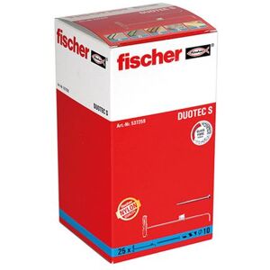 Non communiqué Boîte de 25 chevilles à bascule Duotec FISCHER 537259 nylon - 10 mm Gris - Publicité Non communiqué Boîte de 25 chevilles à bascule Duotec FISCHER 537259 nylon - 10 mm Gris - Publicité