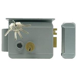 Serrure Extel WE 5001/2 BIS en Acier Gris - Cylindre de Sécurité - Publicité Serrure Extel WE 5001/2 BIS en Acier Gris - Cylindre de Sécurité - Publicité