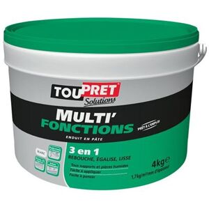 TOUPRET Modèle 4 Kg - Enduit Multifonction - Intérieur, Remplissage - Publicité TOUPRET Modèle 4 Kg - Enduit Multifonction - Intérieur, Remplissage - Publicité