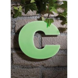 Lunartec Lettre pour numéro de maison phosphorescent - ''C'' - Publicité Lunartec Lettre pour numéro de maison phosphorescent - ''C'' - Publicité