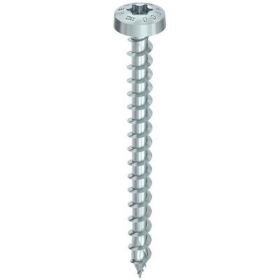 Heco Modèle 5,0x30 Vis Zinc Bleu - Filetage complet, T-Drive - 500 pcs - Publicité Heco Modèle 5,0x30 Vis Zinc Bleu - Filetage complet, T-Drive - 500 pcs - Publicité