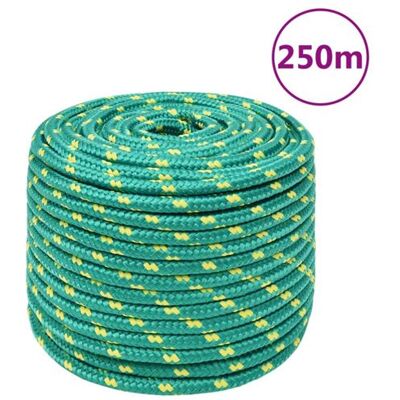 vidaXL Corde marine verte 12 mm 250 m - Corde de bateau - Publicité vidaXL Corde marine verte 12 mm 250 m - Corde de bateau - Publicité