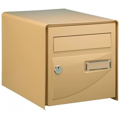 Non communiqué Boite aux lettres Probat simple face beige RAL 1001 - DECAYEUX - 125962 Noir - Publicité Non communiqué Boite aux lettres Probat simple face beige RAL 1001 - DECAYEUX - 125962 Noir - Publicité