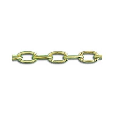 Générique Chaîne soudée Forçat - Acier laitonné - Charge de travail indicative 24 kg - Ø 2 mm x 2,5 m - Publicité Générique Chaîne soudée Forçat - Acier laitonné - Charge de travail indicative 24 kg - Ø 2 mm x 2,5 m - Publicité
