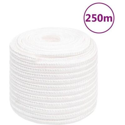 vidaXL Corde Marine Blanche 16 mm 250 m - Corde de bateau - Publicité vidaXL Corde Marine Blanche 16 mm 250 m - Corde de bateau - Publicité