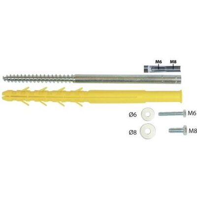 Non communiqué Fixation universelle M6 et M8 ING FIXATIONS Doublage plaque de plâtre + isolant - Ø 12 x 240 mm - Boîte de 20 - A160480 - Publicité Non communiqué Fixation universelle M6 et M8 ING FIXATIONS Doublage plaque de plâtre + isolant - Ø 12 x 240 mm - Boîte de 20 - A160480 - Publicité