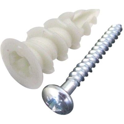 ING FIXATIONS A200040 Ancre nylon pour placo - Fastener - Publicité ING FIXATIONS A200040 Ancre nylon pour placo - Fastener - Publicité