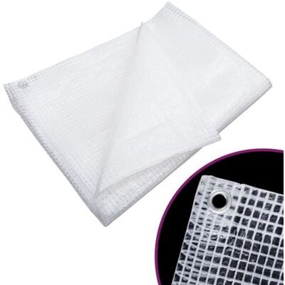 vidaXL Modèle 140 g/m² Tarp Blanc - Tarp - Publicité vidaXL Modèle 140 g/m² Tarp Blanc - Tarp - Publicité