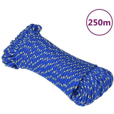 vidaXL Corde marine bleue 3 mm 250 m - Corde de mouillage - Publicité vidaXL Corde marine bleue 3 mm 250 m - Corde de mouillage - Publicité