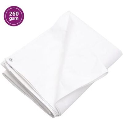 vidaXL Tente Blanche 4x8m - Imperméable & Durable - Publicité vidaXL Tente Blanche 4x8m - Imperméable & Durable - Publicité