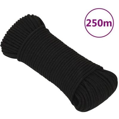 vidaXL Corde de bateau polyester 3mm x 250m - Corde - Publicité vidaXL Corde de bateau polyester 3mm x 250m - Corde - Publicité