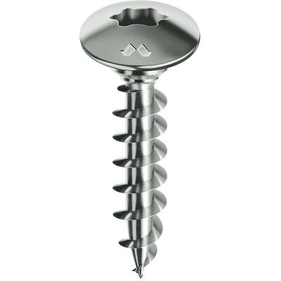 Vis MUSTAD Panelvit FC Tête de penture - Torx - Ø7x120mm - Chromitting - Boite de 100 - PV057A701200C8C - Publicité Vis MUSTAD Panelvit FC Tête de penture - Torx - Ø7x120mm - Chromitting - Boite de 100 - PV057A701200C8C - Publicité