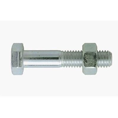 Ensemble vis et écrou hexagonaux Viswood - Acier zingué blanc - 6x25mm - 500 pièces - Publicité Ensemble vis et écrou hexagonaux Viswood - Acier zingué blanc - 6x25mm - 500 pièces - Publicité