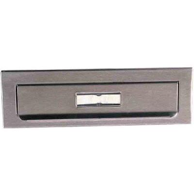 Decayeux - Entrée de courrier inox 190 x 67 x 8 mm - Publicité Decayeux - Entrée de courrier inox 190 x 67 x 8 mm - Publicité