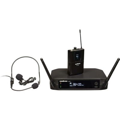 Système micro sans fil Woodbrass - F3 864 MHz - Publicité Système micro sans fil Woodbrass - F3 864 MHz - Publicité