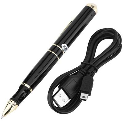Générique SK-068 Enregistreur numérique portable 8 Go carte TF de 64 Go 28 heures Stylo enregistreur vocal - Publicité Générique SK-068 Enregistreur numérique portable 8 Go carte TF de 64 Go 28 heures Stylo enregistreur vocal - Publicité