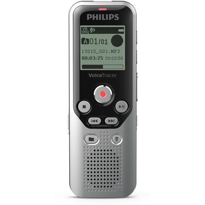 Philips DVT1250 Voice Tracer enregistreur audio numérique Noir, Gris - Publicité Philips DVT1250 Voice Tracer enregistreur audio numérique Noir, Gris - Publicité