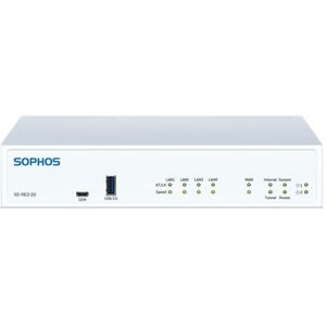 Sophos SD-RED 20 - Rev 1 - dispositif de télécommande - 4 ports - 1GbE - Publicité Sophos SD-RED 20 - Rev 1 - dispositif de télécommande - 4 ports - 1GbE - Publicité